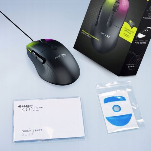 MYSZ ROCCAT Kone Pro MYSZKA 19000dpi USB NAJLEPSZA MYSZ DO MINECRAFT 175CPS na Arena.pl