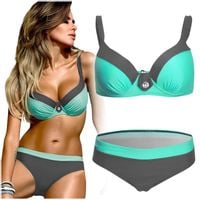STRÓJ KĄPIELOWY DAMSKI DWUCZĘŚCIOWY BIKINI PUSH UP KOSTIUM NA PLAŻE BASEN