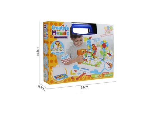 ZESTAW W WALIZCE KREATYWNA MOZAIKA AKCESORIA na Arena.pl