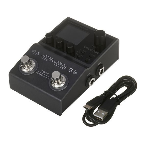 Multiefekt Gitarowy Procesor IR Loader Bluetooth Akumulator Valeton GP-50 zdjęcie 2