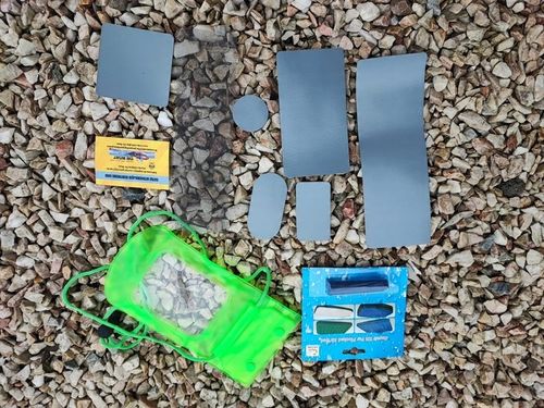 Zestaw Naprawczy Klej PCV Płynna Lata +6 Łat+Siatka Do Deski SUP PONTONU na Arena.pl