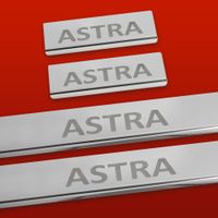 Listwa progowa OPEL ASTRA MK6/J/IV Stal nierdzewna 304 połysk 4szt