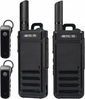 Krótkofalówka Retevis RB639P, zestaw słuchawkowy Bluetooth, do ochronie