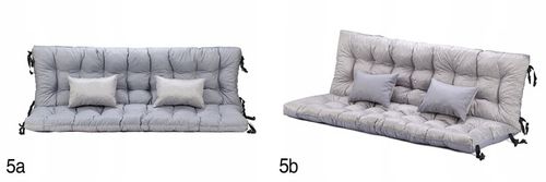 Poduszka na ławkę/huśtawkę ogrodowa wymiar 170x50x70 Wysoka Jakość na Arena.pl