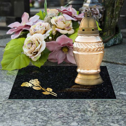 SZKLANA PODSTAWKA POD ZNICZE 40x30cm 491b na Arena.pl