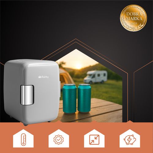 Lodówka Turystyczna 4L - Biała na Arena.pl