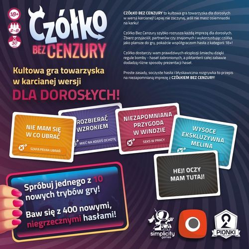 Gra Czółko Bez cenzury na Arena.pl