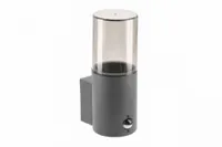 Oprawa ogrodowa MEDIO-AU PIR E27 15W AC220-240V grafit IP54