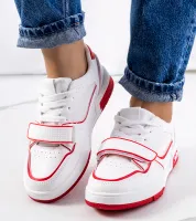 Czerwone sneakersy damskie Kadie 38