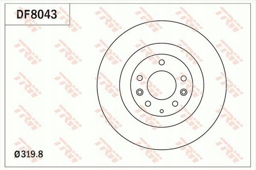 TARCZA HAM PRZOD 320X28 V na Arena.pl