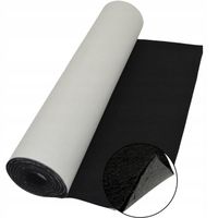 Filc samoprzylepny Czarny 3mm 50x150 cm uniwersalny elastyczny