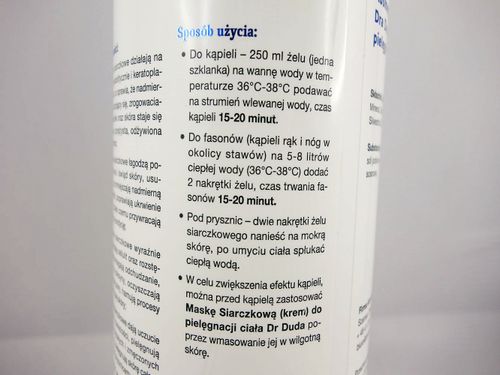 DR Duda - Żel siarczkowy do kąpieli 1000g na Arena.pl
