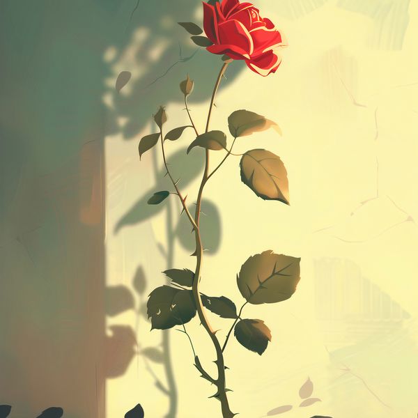 Plakat 70x70cm Subtelność zdjęcie 1