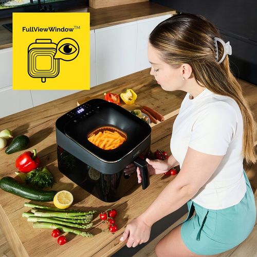 Frytkownica beztłuszczowa 6,5L Air Fryer Yoer 1700W +Duże okno 12 programów na Arena.pl