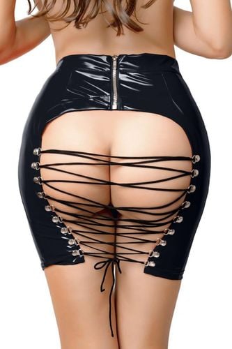 wetlook skirt leanne   black m na Arena.pl