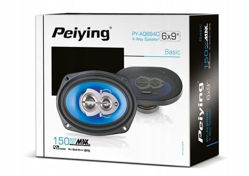 Głośniki samochodowe 150W Peiying PY-AQ694C na Arena.pl
