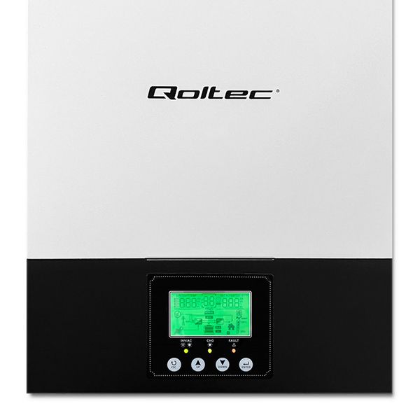 Qoltec Hybrydowy inwerter solarny Off-Grid 2KVA 1.5kW 80A MPPT Sinus zdjęcie 6