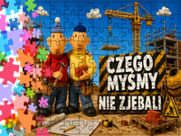 Puzzle tradycyjne - Sąsiedzi - Pat i Mat