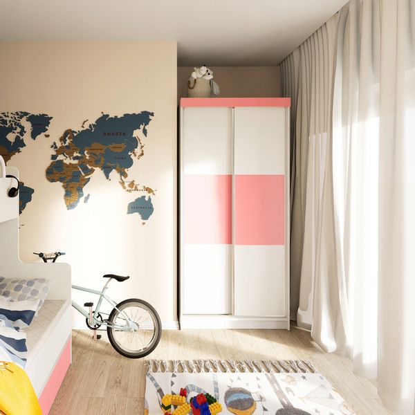 Szafa PARIS 100 matowe fronty kolekcja JSM zdjęcie 5