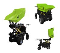 Elektryczne wozidło wywrotka kiprowanie nożycowe podnoszone taczka 500kg