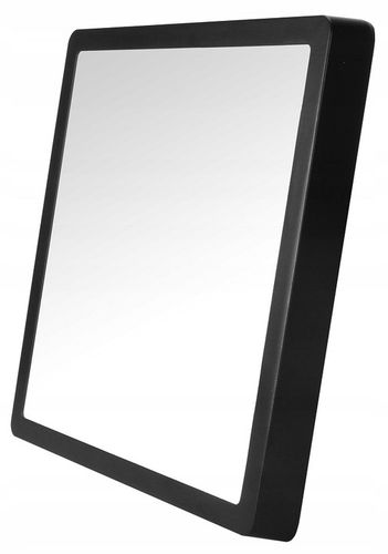 PANEL PLAFON LED NATYNKOWY 24W KWADRAT CCD Czarny na Arena.pl