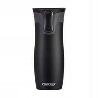 KUBEK TERMICZNY CONTIGO WEST LOOP 470 ml na KAWĘ HERBATĘ NAPOJE CZARNY