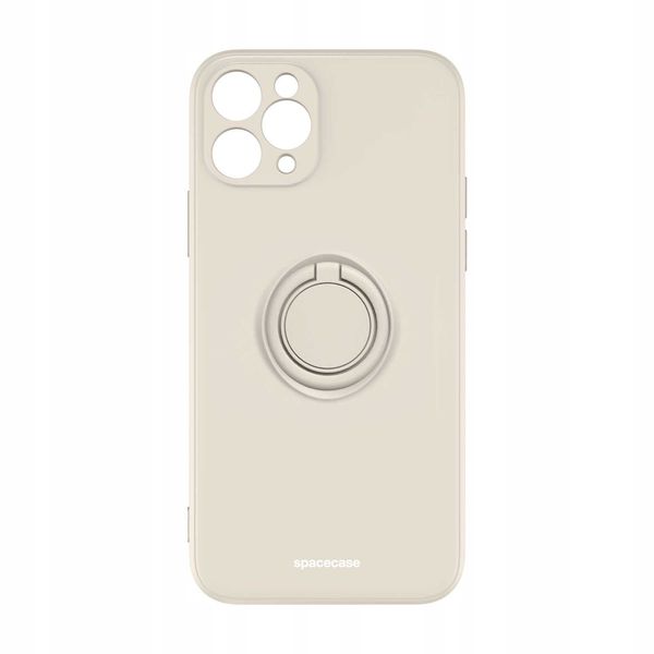 Spacecase Silicone Ring Iphone 11 Pro Max Bone zdjęcie 5