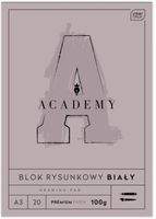 BLOK RYSUNKOWY A3/20 100G ACADEMY INTERDRUK