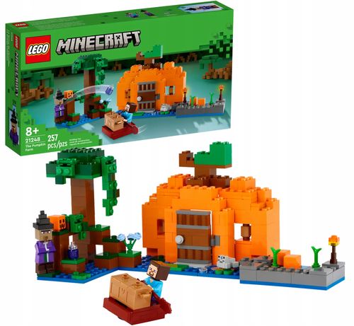 21248 - lego minecraft - dyniowa farma na Arena.pl