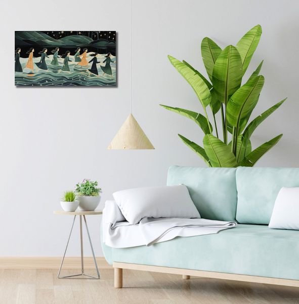 Obraz 60x30cm Nocna Procesja zdjęcie 2