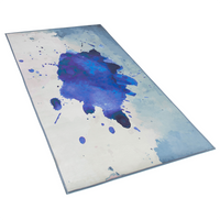 Dywan 80 x 150 cm niebieski ODALAR