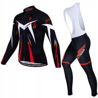 Komplet Rowerowy Termoaktywny Męski Bez Ocieplenia Z Wkładką DOPASOWANY 4XL