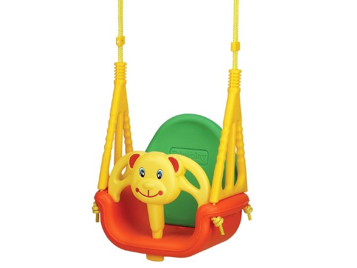 HUŚTAWKA DLA DZIECI OGRODOWA DOMOWA MODUŁOWA KUBEŁKOWA 3w1 BEZPIECZNA zdjęcie 5