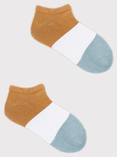 Skarpety stopki dziecięce trójkolorowe 3PAK 20-22 YOCLUB na Arena.pl