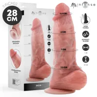mr intense spencer extrabig silikonowy model anatomiczny 28 cm, przyssawka