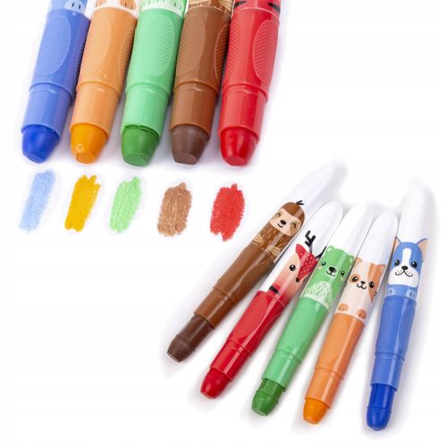 Kredki Żelowe 10Kol Kidea 5385 na Arena.pl