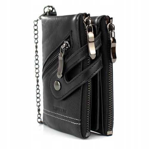 Alessio PORTFEL MĘSKI Block Kart RFID ŁAŃCUCH Pudełko PREZENTOWE na Arena.pl