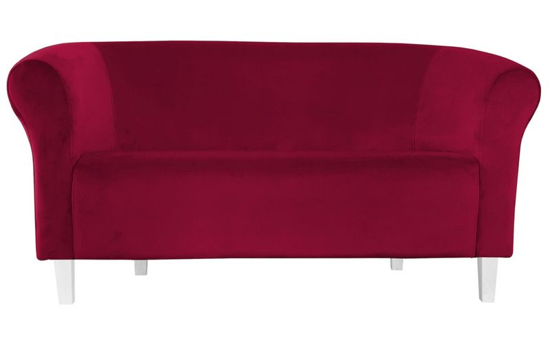 Sofa Milo MG31 czerwony nogi 15 białe zdjęcie 1