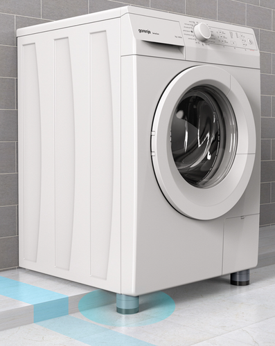 Podkładki antywibracyjne pod pralkę proste modułowe solidne komplet 4 sztuk na Arena.pl