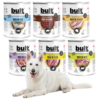 MOKRA KARMA DLA PSA BULT PUSZKI BOGATE W SMAKU MIX ZESTAW 6x800g