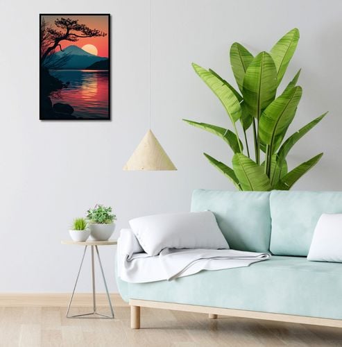 Plakat 40x60cm Góra Wieczorem na Arena.pl