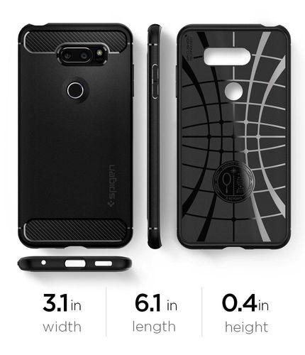 SPIGEN RUGGED ARMOR LG V30 BLACK na Arena.pl