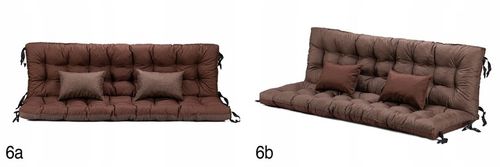 Poduszka na ławkę/huśtawkę ogrodowa wymiar 170x50x70 Wysoka Jakość na Arena.pl