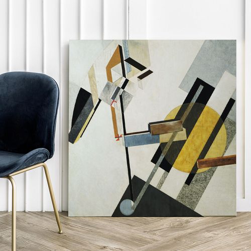 Obraz na płótnie El Lissitzky abstrakcja 100x100 cm na Arena.pl