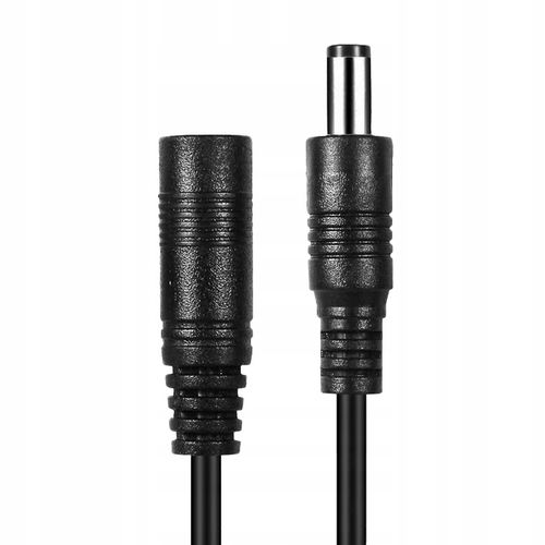 Przedłużacz zasilania do kamer DC 10m WGT-5.5/2.1Kabel PRZEWÓD DC 12V na Arena.pl
