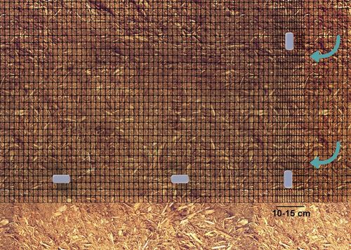 SIATKA NA KRETY 2x200m POLSKA 30g POD TRAWNIK PRZECIW KRETOM NORNICE na Arena.pl