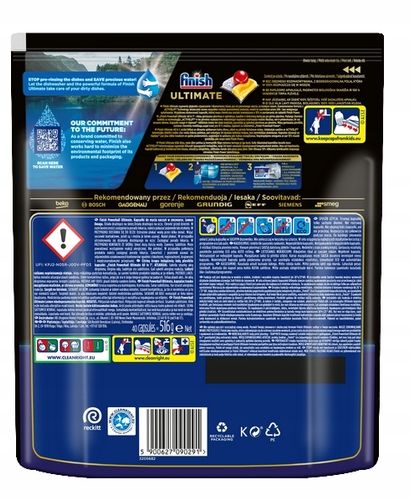 finish kapsułki ultimate all-in-1 40 cytrynowe na Arena.pl