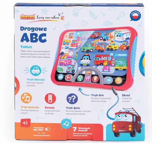 DUMEL Interaktywny TABLET DROGOWE ABC zasady ruchu na Arena.pl