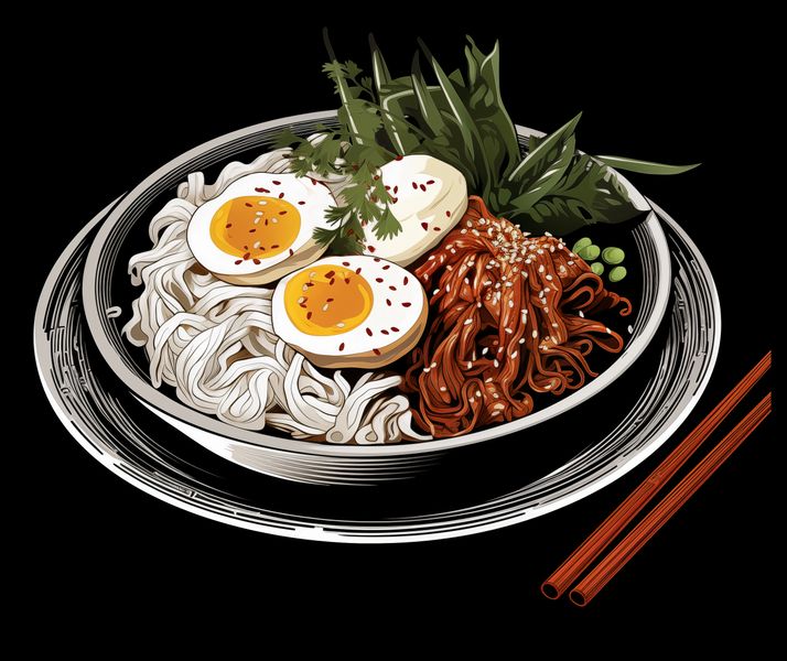 Plakat 60x50cm Ramen w Sztuce zdjęcie 2