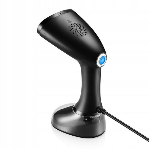 Parownica do ubrań Żelazko parowe REGULACJA PARY 7 DYSZ Czarna 380ml 2000W na Arena.pl